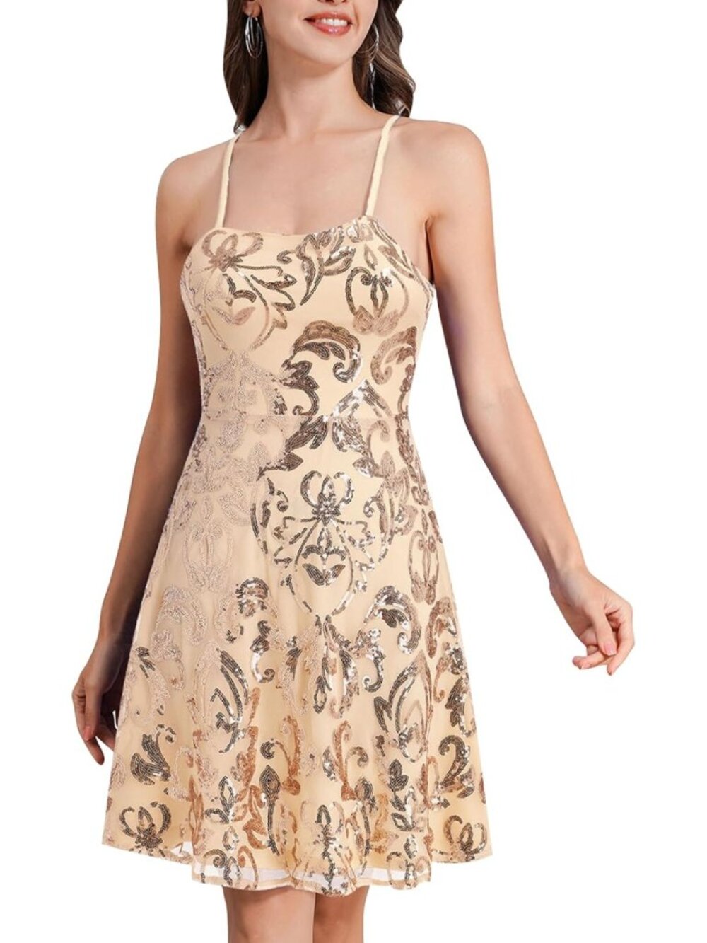 Sparkly Short Sequin Dress for Teens | Perfect HOCO & Prom Party Outfit